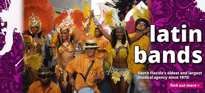 Chase Music and Entertainmet - Miami FL Corporate Entertainment Bands - Latin Bands - Cuban Bands