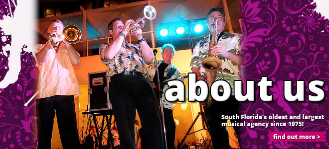 Chase Music and Entertainmet - Miami FL Corporate Entertainment Bands - About Us